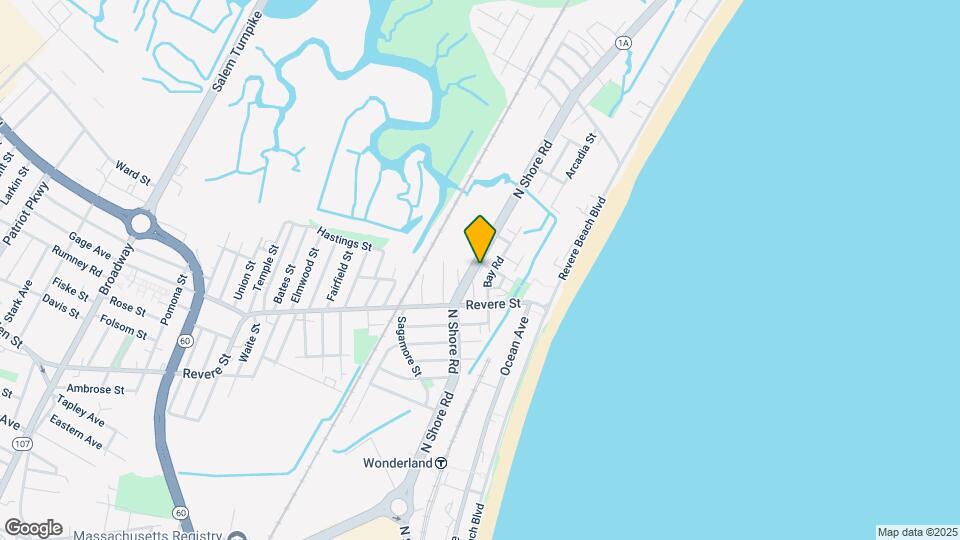 1064 N Shore Rd Map and Location Details