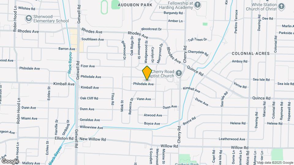 4224 Philsdale Ave Mapa y Detalles de la Ubicación