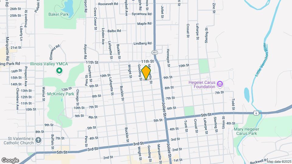 626 9th St Map and Location Details