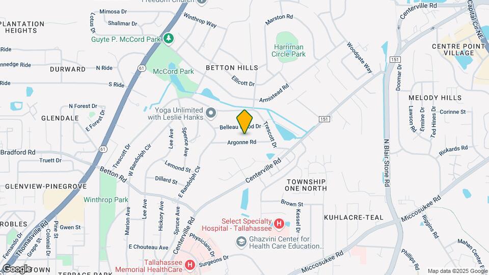 1516 Argonne Rd Map and Location Details