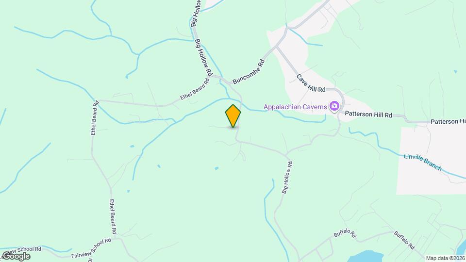 1378 Big Hollow Rd Map and Location Details