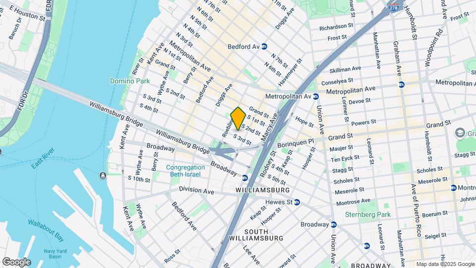 221-223 S 3rd St Map and Location Details