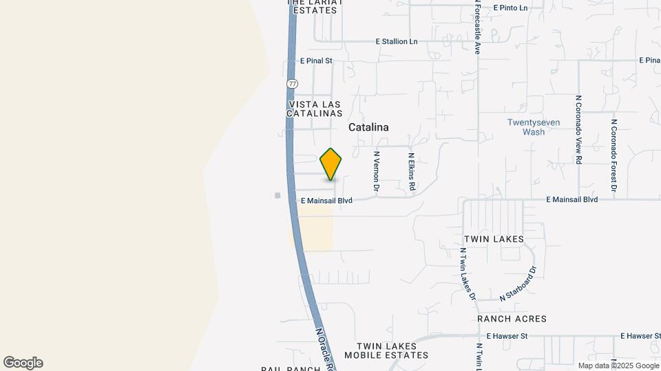 3231 E Cloudcrest Ln Map and Location Details