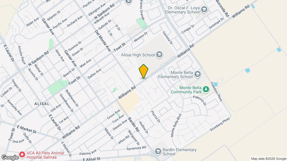 Gabilan Plaza Apartments Map and Location Details