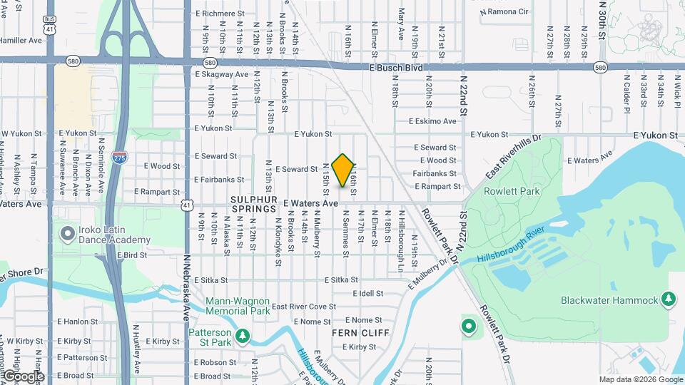 8403 N Semmes St Mapa y Detalles de la Ubicación