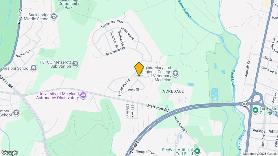 3535 Duke St Map and Location Details