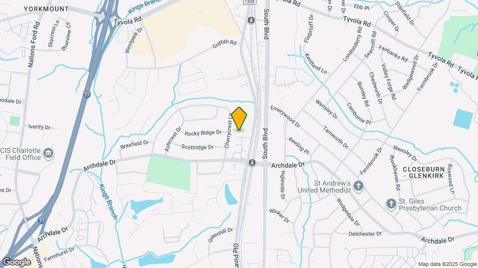 6248 Old Pineville Rd Map and Location Details