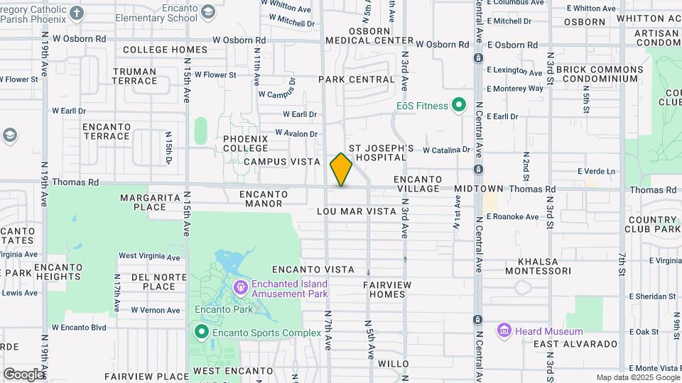 535 Thomas Rd-Unit -201 Map and Location Details