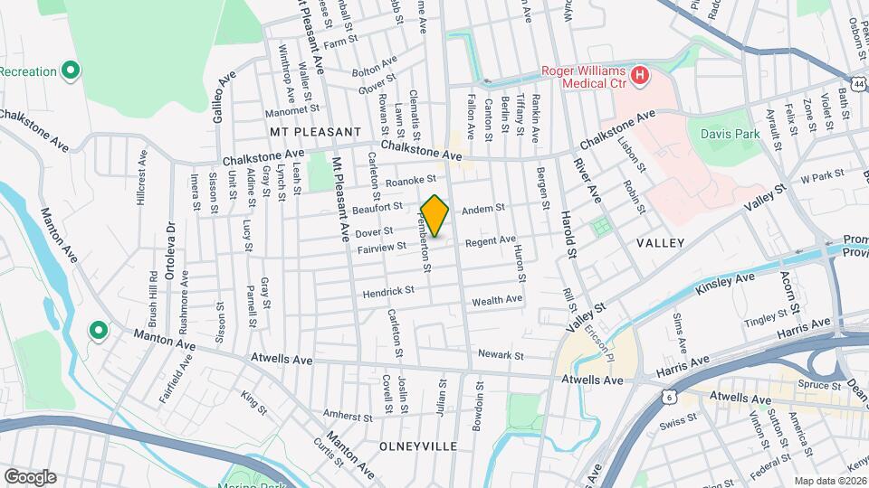 25 Amity St, Unit 2 Map and Location Details