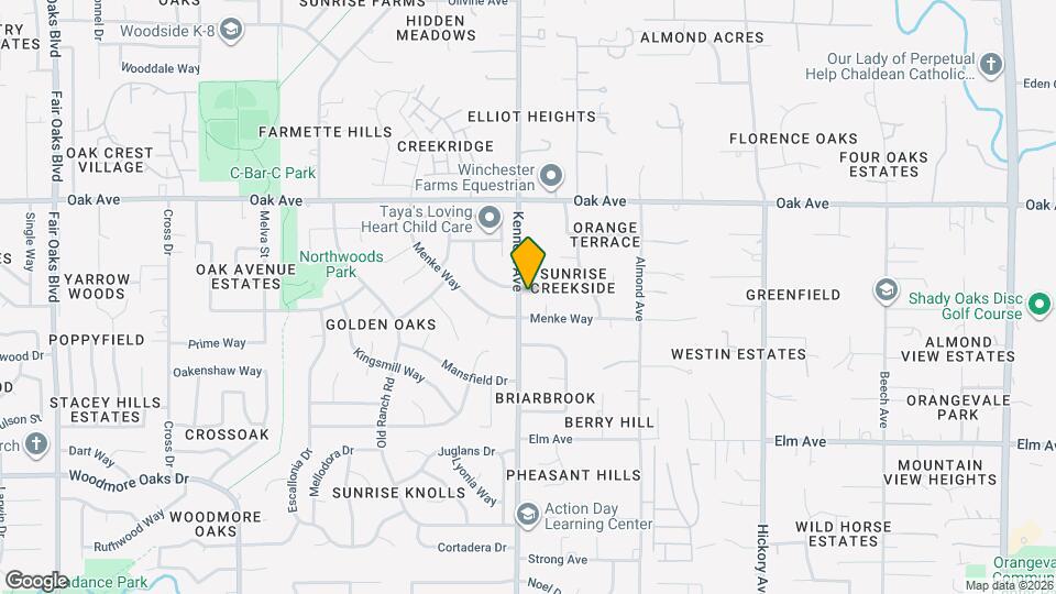 7212 Kenneth Ave Map and Location Details