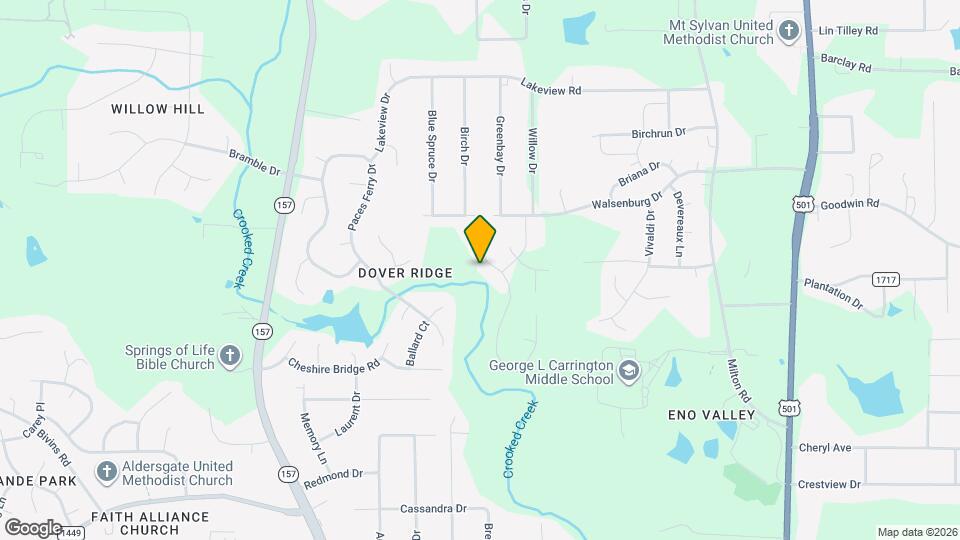 5505 Ripplebrook Rd Mapa y Detalles de la Ubicación