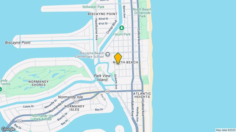North Beach 4Plex Carlyle Mapa y Detalles de la Ubicación