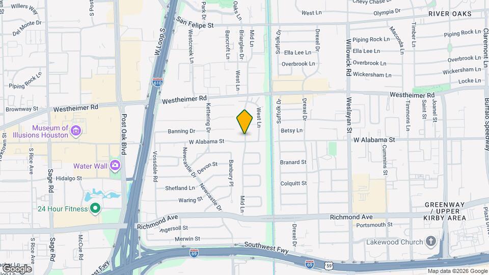 2924 Amherst Mdw Ln Map and Location Details