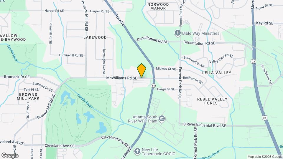 701 McWilliams Rd SE Map and Location Details