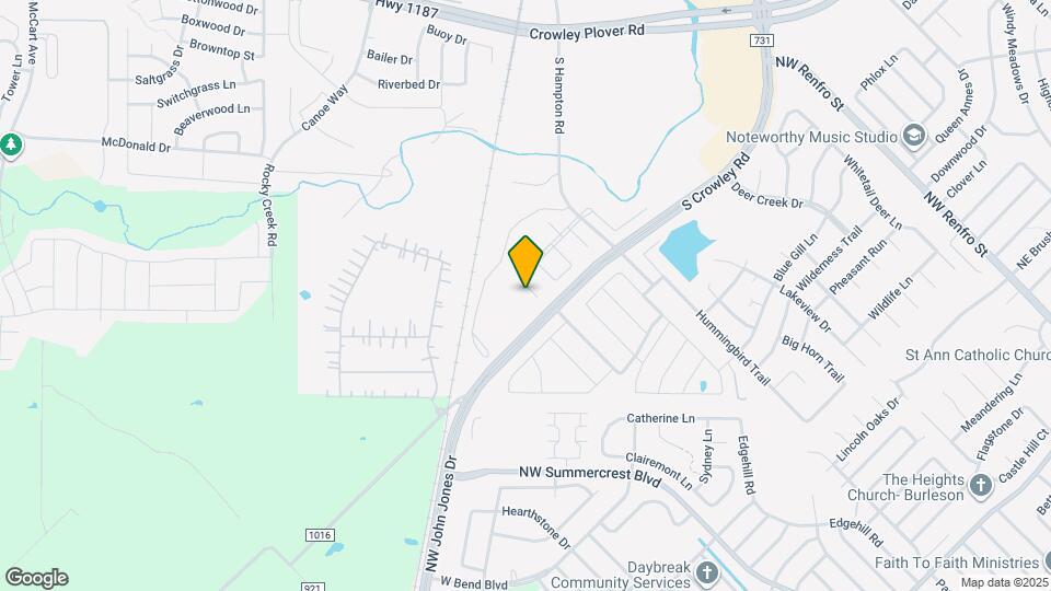 105 Live Oak Dr Map and Location Details