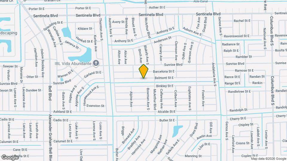 940 Belmont St E Map and Location Details