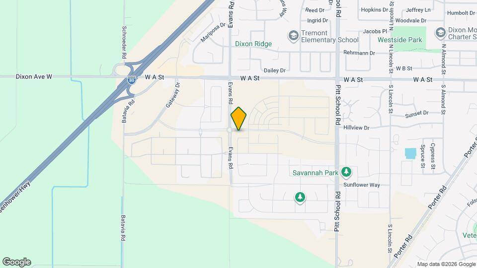 1830 Orange Blossom Ln Map and Location Details