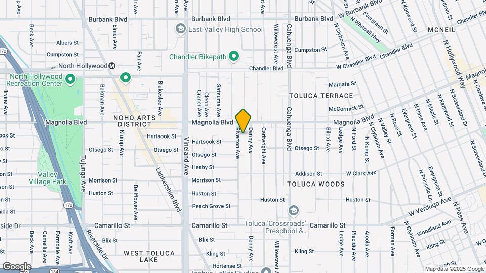 5142 Riverton Ave Map and Location Details
