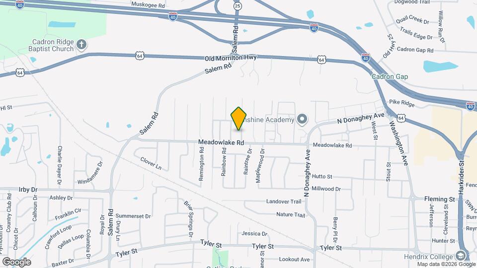 2425 Morse Dr Map and Location Details