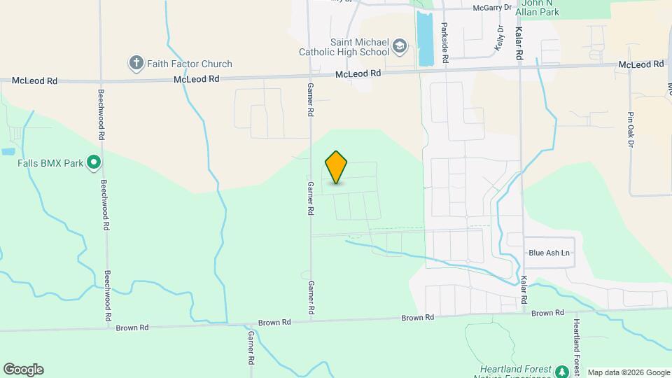 8755 Sourgum Ave Map and Location Details