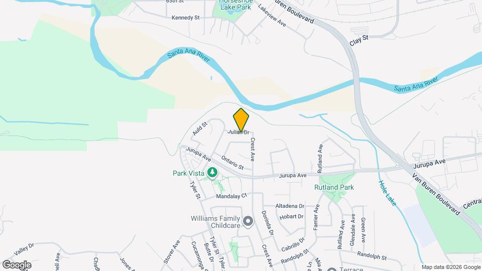 10058 Julian Dr Map and Location Details