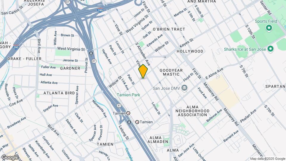 278-292 Goodyear St Mapa y Detalles de la Ubicación