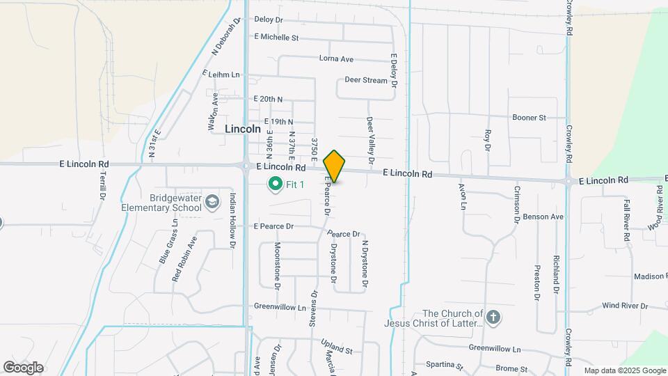 1602 N Stevens Dr, Unit A Mapa y Detalles de la Ubicación