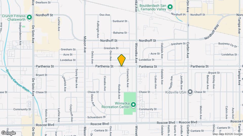 8666 Keokuk Ave Mapa y Detalles de la Ubicación