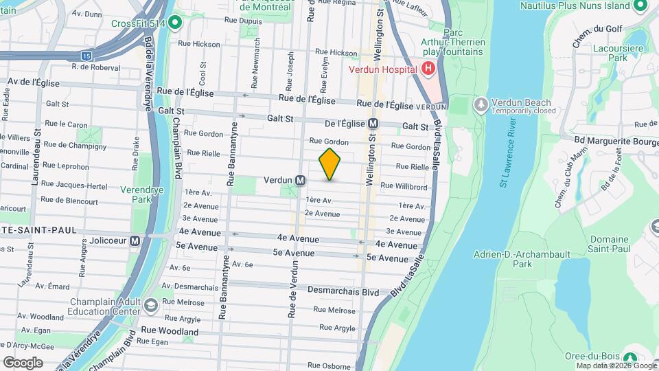 392 Willibrord Rue Map and Location Details