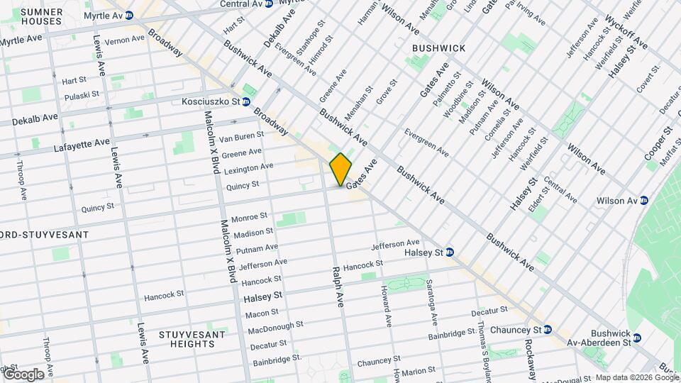 1010 Gates Ave Map and Location Details