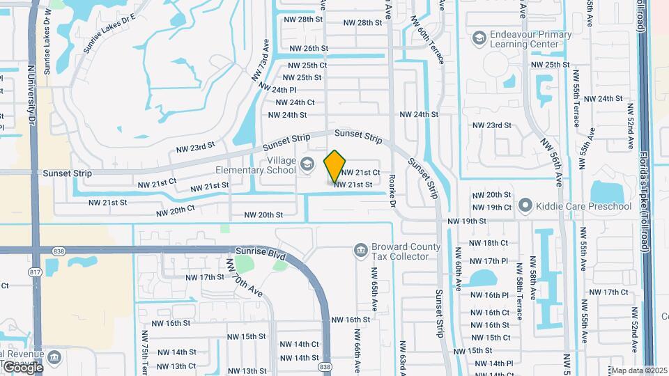 6752 NW 21st St Mapa y Detalles de la Ubicación