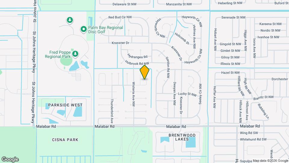 308 Tamarind Cir NW Map and Location Details