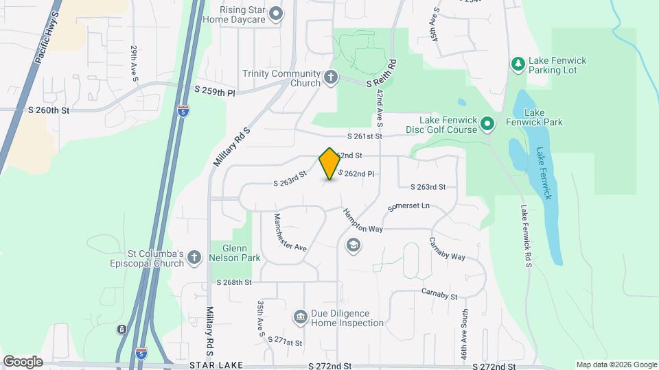 26250 39th Pl S Map and Location Details