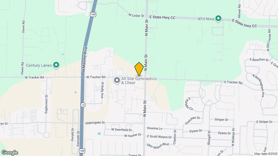 228 W Tracker Rd Map and Location Details