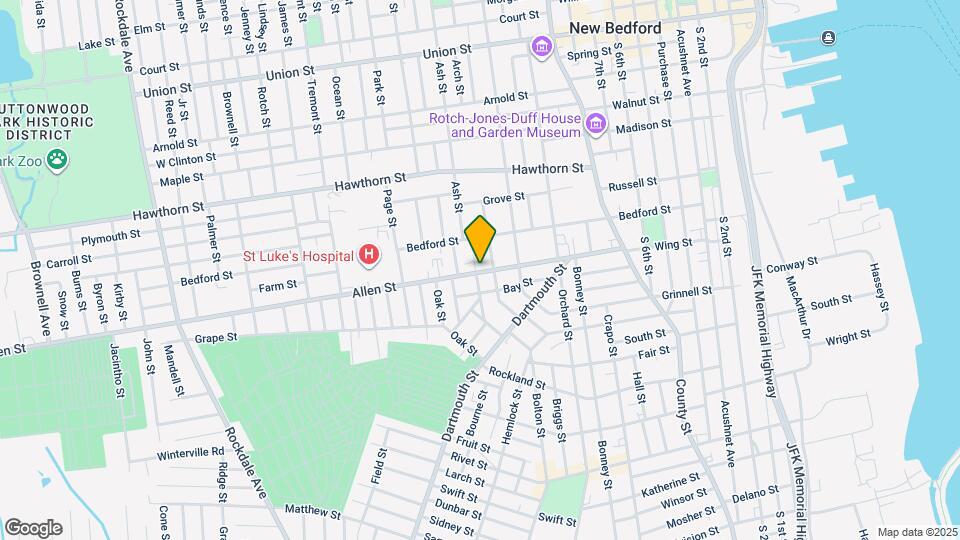 231 Allen St Mapa y Detalles de la Ubicación