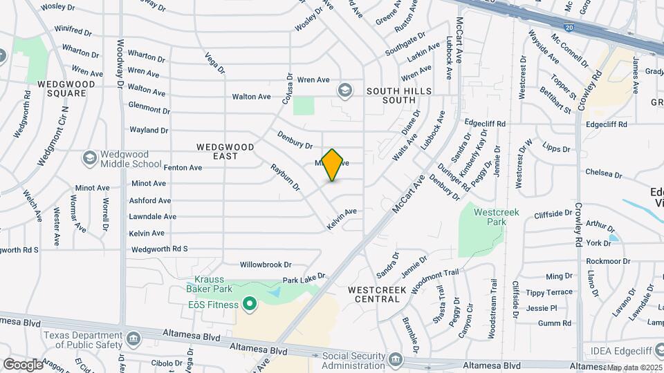 3309 Ashford Ave Map and Location Details