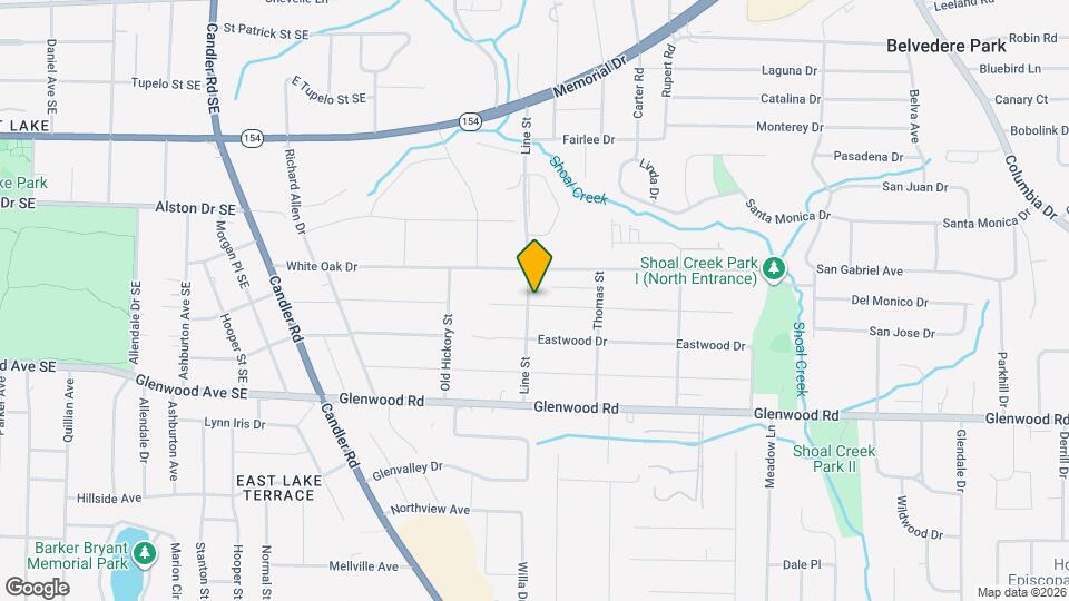 1718 Line St Map and Location Details