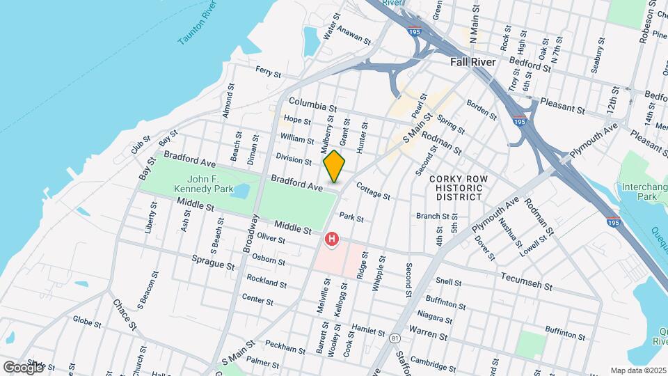 610 Bradford Ave Mapa y Detalles de la Ubicación