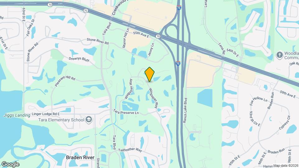 6055 Wingspan Way Map and Location Details