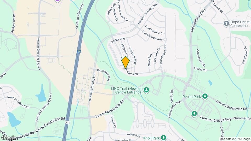 95 Stonebridge Crossing Map and Location Details