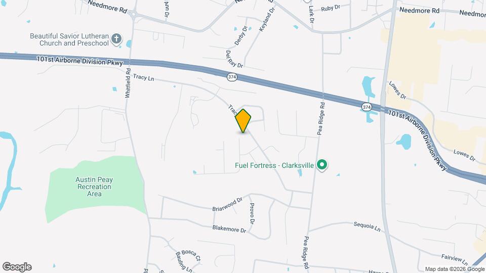 750-K-101 Tracy Ln Map and Location Details