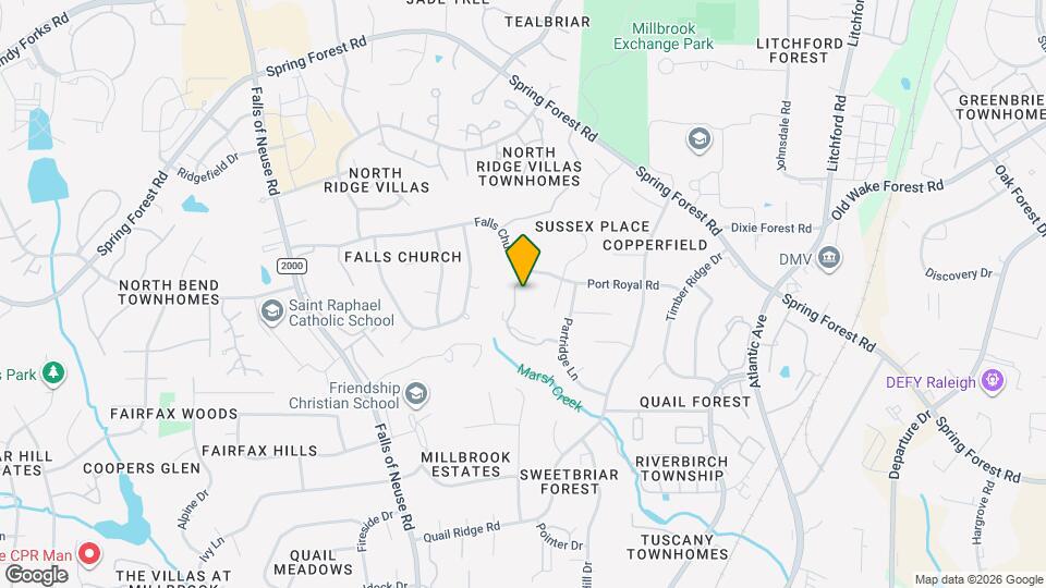 5820 Sentinel Dr Map and Location Details