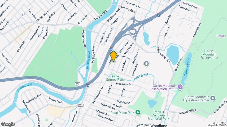 106 Mt Pleasant Ave Map and Location Details