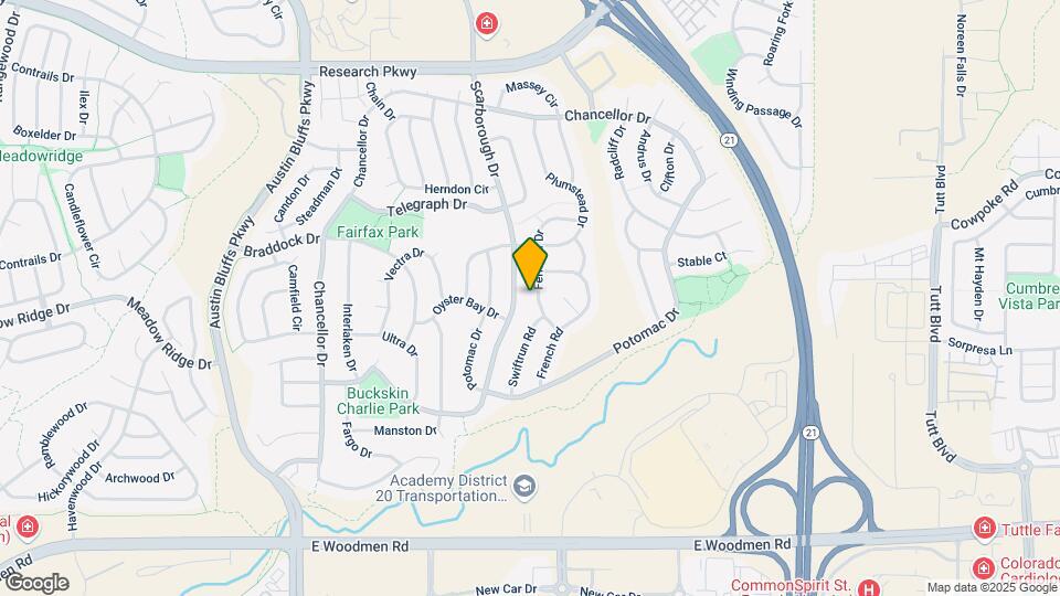 7928 Ferncliff Dr Map and Location Details