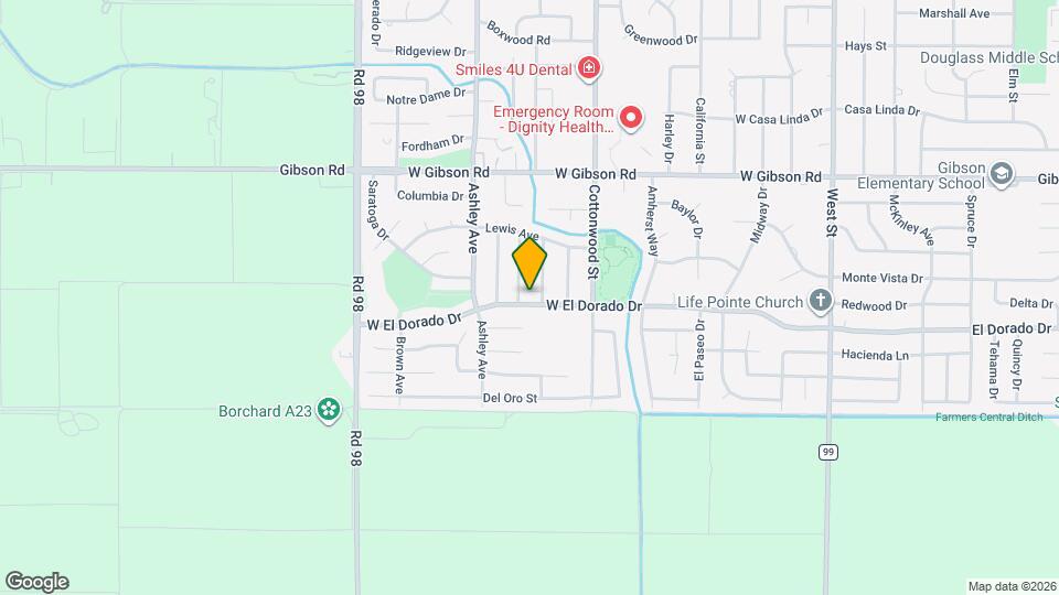 704 W El Dorado Dr Map and Location Details