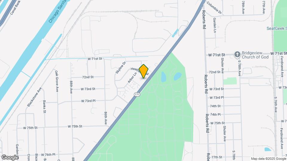 7247 Bradford Ct Mapa y Detalles de la Ubicación
