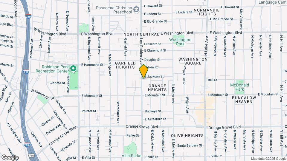 1012 Los Robles Ave Mapa y Detalles de la Ubicación
