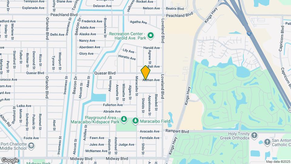 23455 Altman Ave Map and Location Details