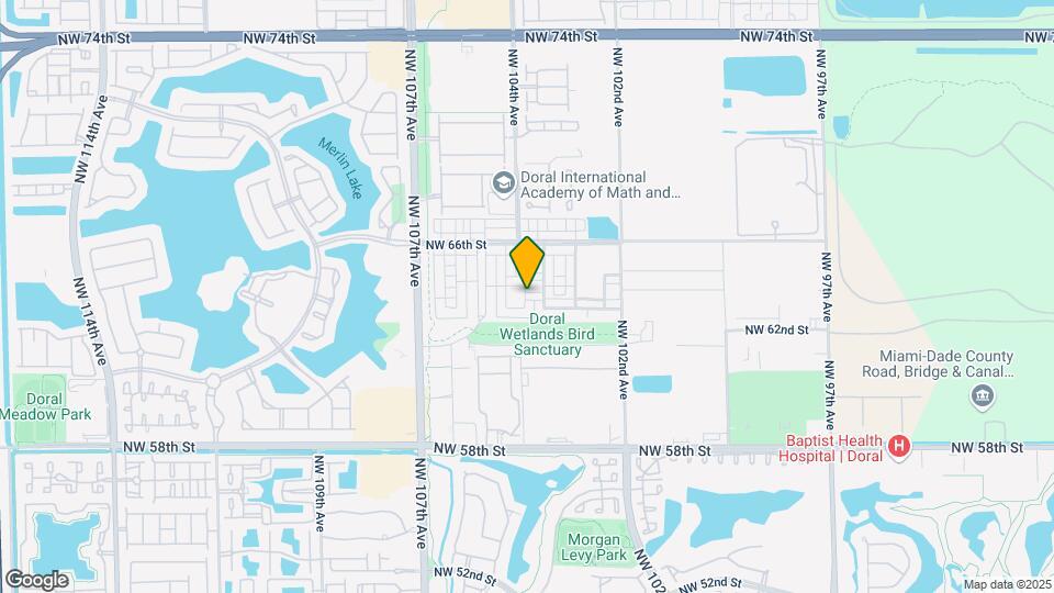 10360 NW 64th St Map and Location Details
