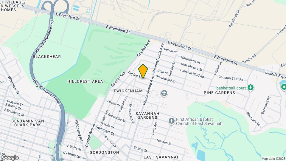 1911 Capital St Map and Location Details